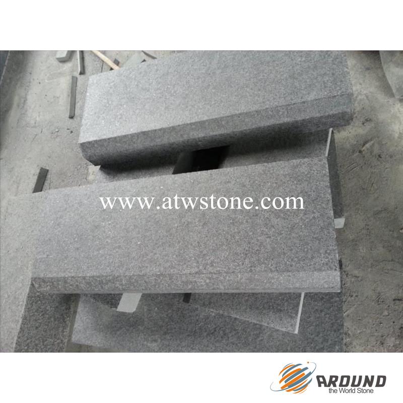 G684 Flamed Kerbstone