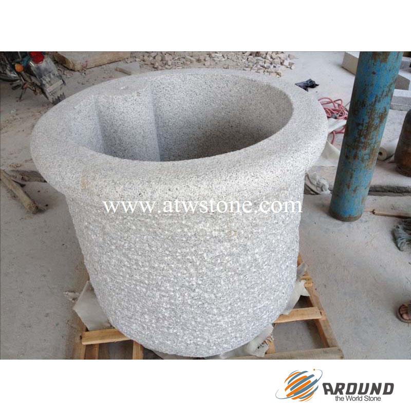 Stone Flower Pot FP006