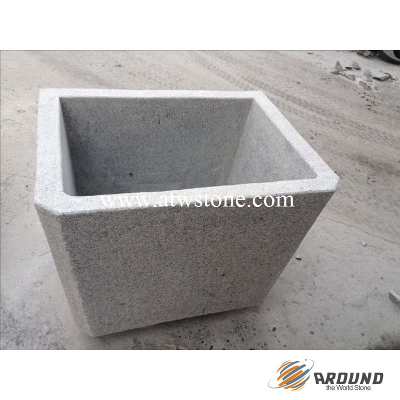 Stone Flower Pot FP007