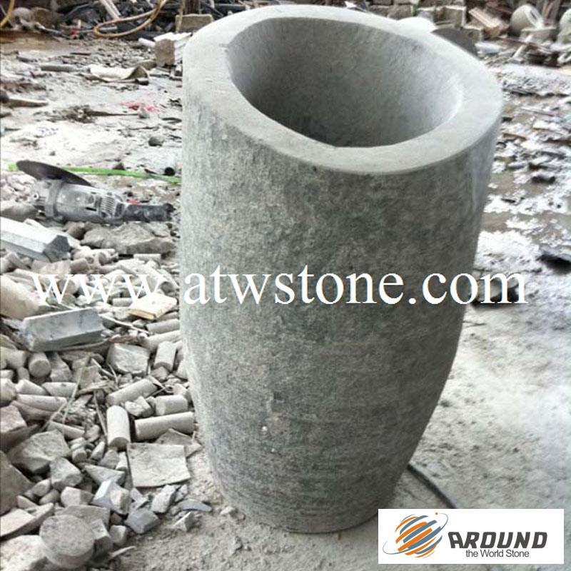 Stone Flower Pot FP008