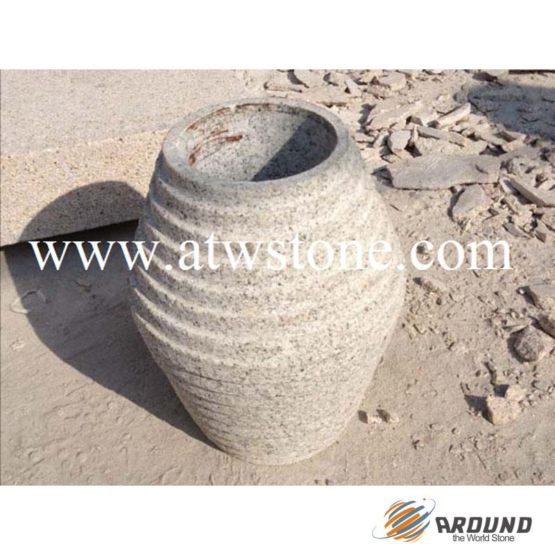 Stone Flower Pot FP009