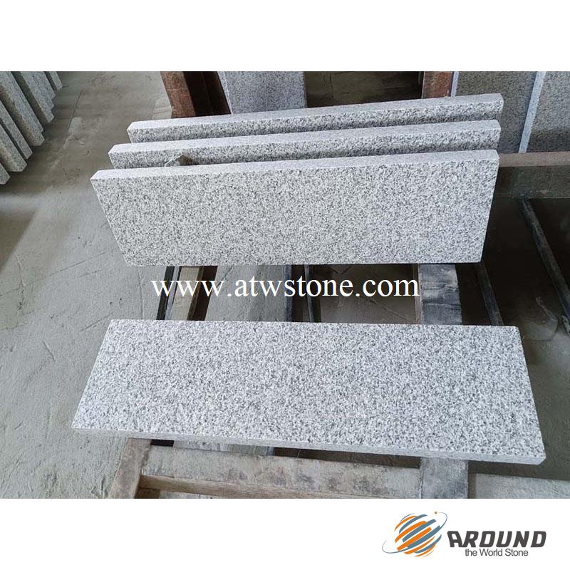 HB G603 Light Gery Granite Flamed Steps