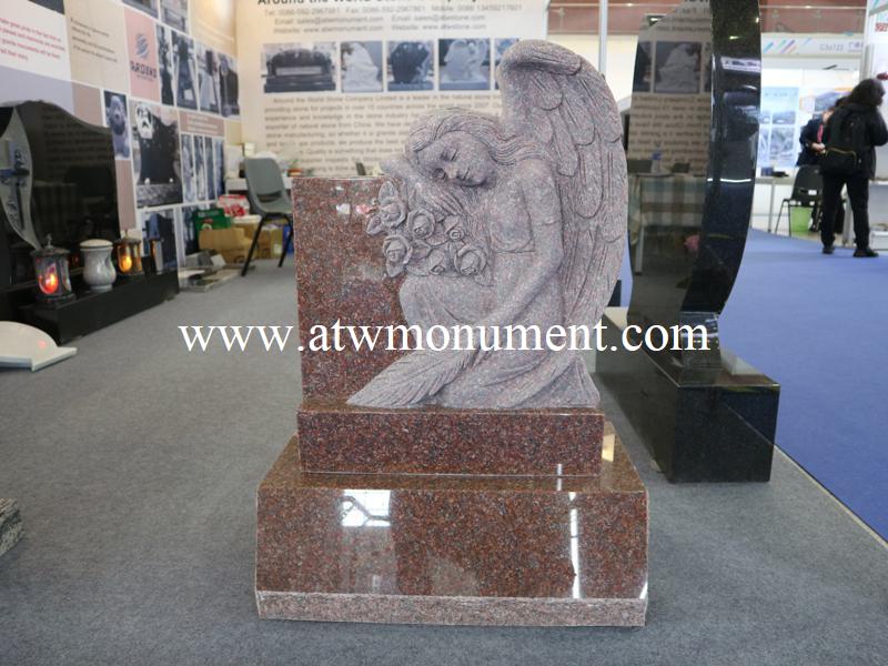 New Imperial Pink Granite Monument