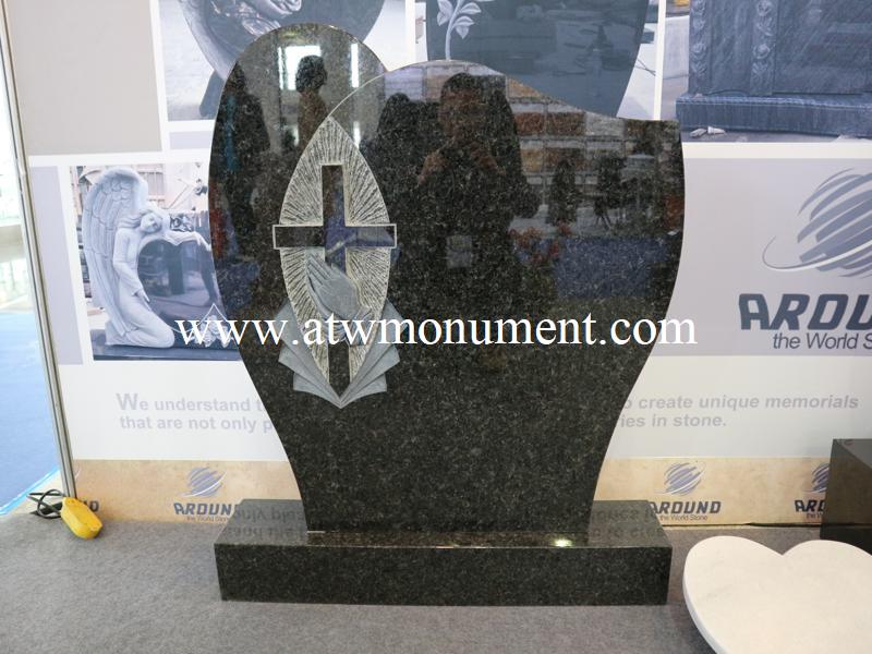Angola Black Granite Monument