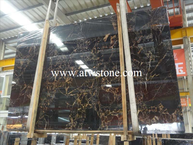 Athena Portoro Marble Slabs