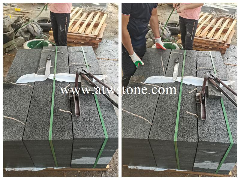 Zhanjiang Black Basalt Bush-Hammered